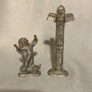 2 Vintage Masterworks Fine Pewter MWFP 1992 1990